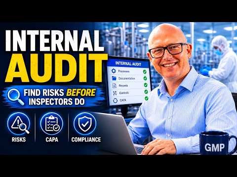 Internal audits in GMP